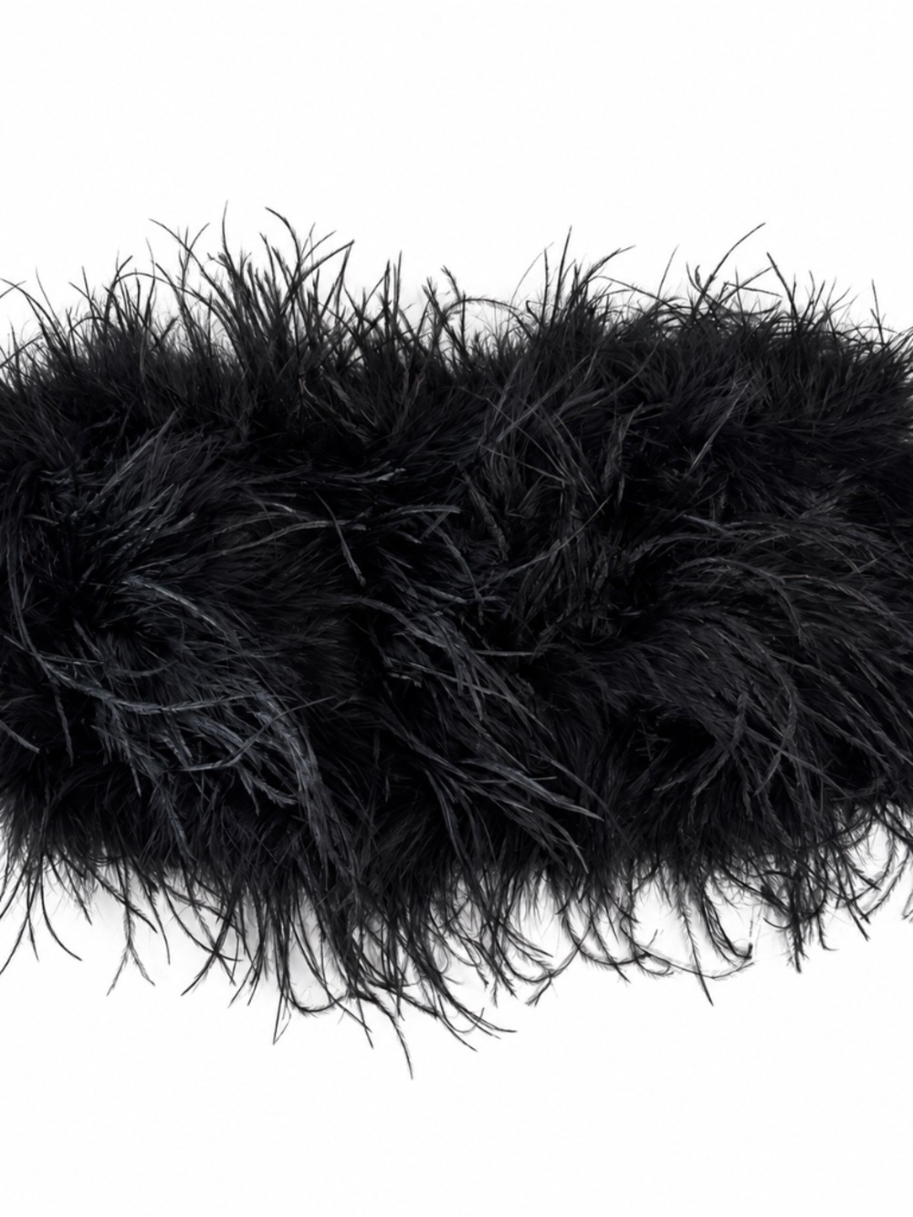 Lamarque Zaina Feather Bustier - Black Size M - Picture 4 of 4